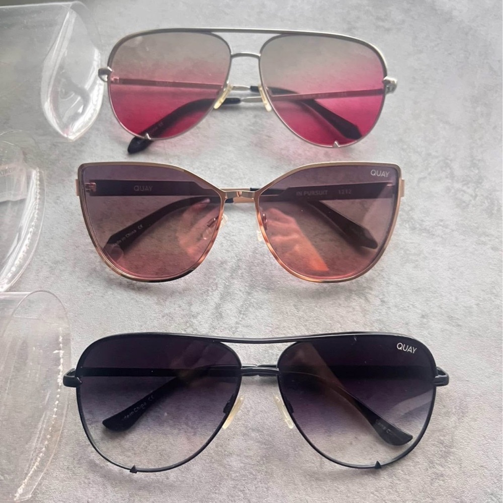 Quay sunglasses perfect condition scratch free